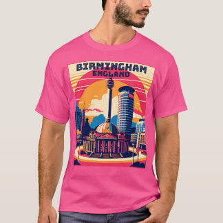 Camiseta Vintage Retro Birmingham England