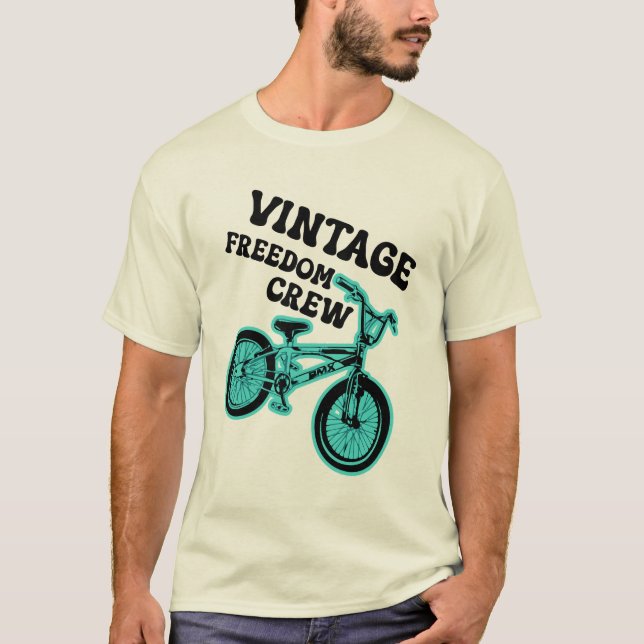 Camiseta Vintage Retro BMX (Anverso)