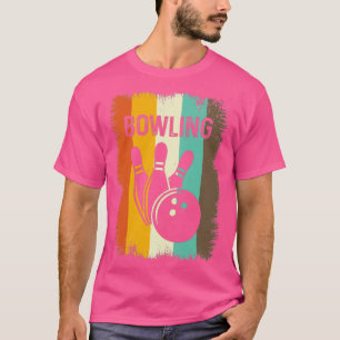 Camiseta Vintage Retro Bowling T