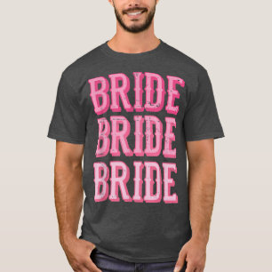 Camiseta Vintage Retro Bride Rodeo Bodega Bachelorette Par