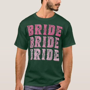 Camiseta Vintage Retro Bride Rodeo Bodega Bachelorette Par