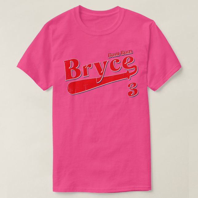 Camiseta Vintage Retro Bryce Bam Bam (Diseño del anverso)