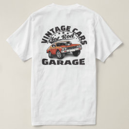 Camiseta Vintage Retro Classic Hot Rod Car Chevy