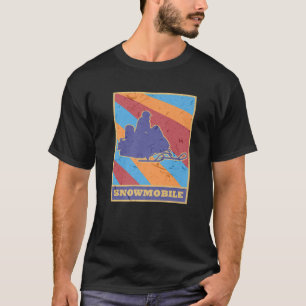 Camiseta Vintage Retro Colores Skimobile Race