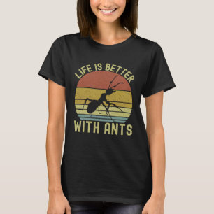 Camiseta Vintage Retro Con Granja De Hormiga