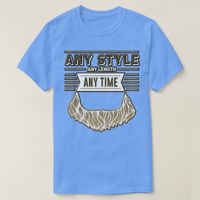 Camiseta Vintage Retro Cualquier Estilo Longitud Barber Beb (Diseño del anverso)