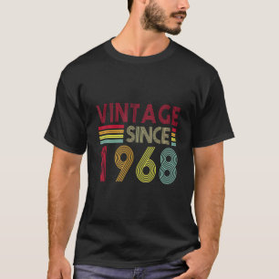 Camiseta Vintage retro de 54 años de edad 1968 Editon 54th 