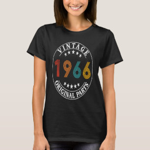 Camiseta Vintage retro de 57 años 1966 57º cumpleaños 1