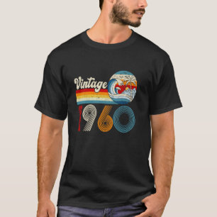 Camiseta Vintage Retro De 65 Años Nacido En 1960 65º Nacimi