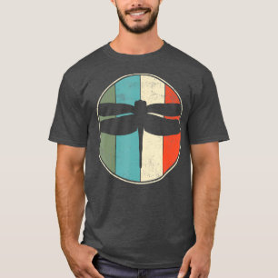 Camiseta Vintage retro de entomología de la libélula
