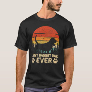 Camiseta Vintage retro de los hombres mejor padre de base n
