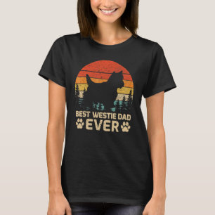Camiseta Vintage retro de los hombres mejor padre occidenta