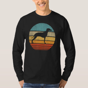 Camiseta Vintage retro de Whippet 60 años 70 Sunset Snap Do