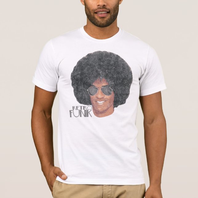Camiseta Vintage retro del miedo (Anverso)