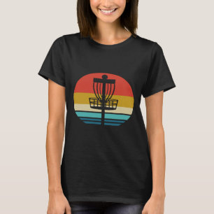 Camiseta Vintage Retro Disc Golf Basket