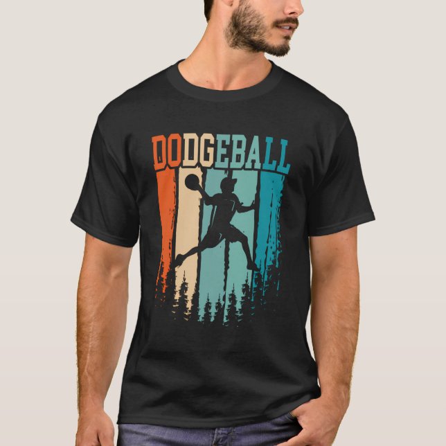 Camiseta Vintage retro Dodgeball (Anverso)