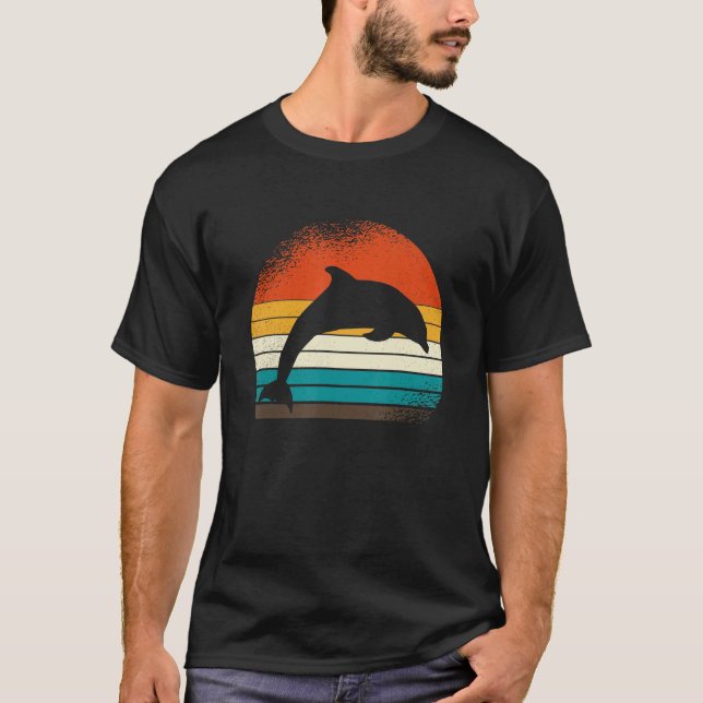 Camiseta Vintage Retro Dolphin (Anverso)