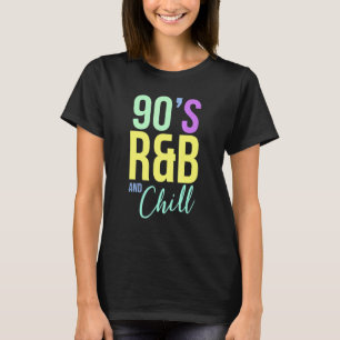 Camiseta Vintage Retro I Love 90's R&b & Chill R&b Hip Hop