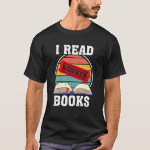 Camiseta Vintage Retro I Read Banned Books Banned Books Rea