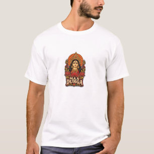 Camiseta vintage retro india diosa Maa Durga Des