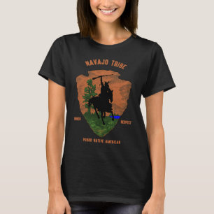 Camiseta Vintage retro indio nativa de la tribu Navajo