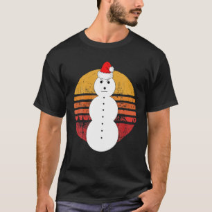 CAMISETA VINTAGE RETRO JEEZY SNOWMAN SHIRT FUNNY NAVIDADES