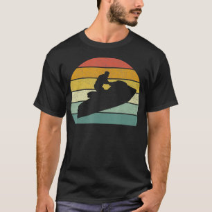 Camiseta Vintage Retro Jet Ski Athletic Beach Sports
