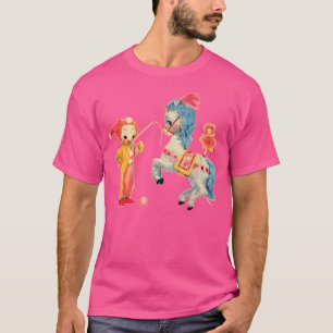 Camiseta Vintage Retro Kawaii Kitsch Meyercord Clown Circus