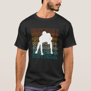Camiseta Vintage Retro Linebacker Lineman Football