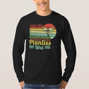 Camiseta Vintage Retro Los Hago Planties Wet Plant Garde