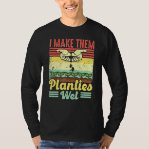 Camiseta Vintage Retro Los Hago Planties Wet Plant Garde