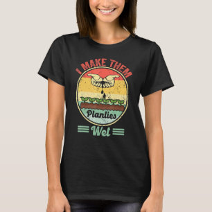 Camiseta Vintage Retro Los Hago Planties Wet Plant Garde