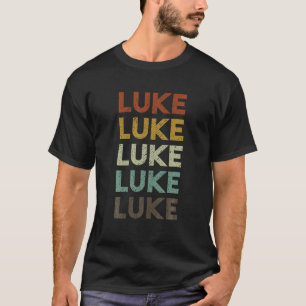 Camiseta Vintage Retro Luke Nombre T Shirt