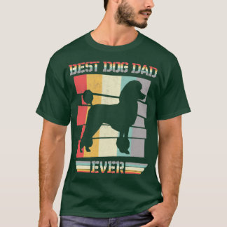 CAMISETA VINTAGE RETRO MEJOR PADRE DE PERRO QUE NUNCA PADRE