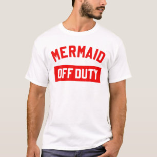 Camiseta Vintage Retro Mermaid Off Duty Beach Tropical Vaca