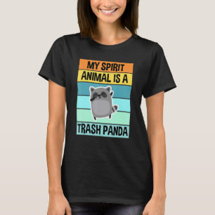 Camiseta Vintage Retro Mi Animal Espiritual Es Una Basura P