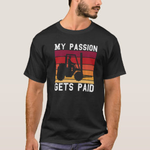 Camiseta Vintage Retro Mi pasión recibe el controlador de c