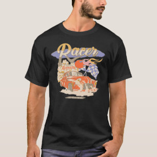 Camiseta Vintage Retro Motor Raceway Road y Fast Extreme Ra