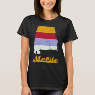 Camiseta Vintage retro móvil de Alabama estilo 70's 80's So