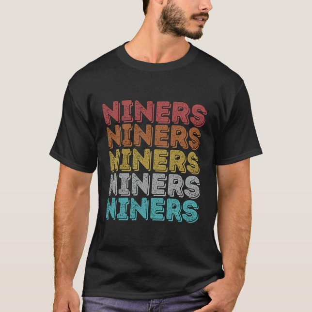 Camiseta Vintage Retro Niners (Anverso)
