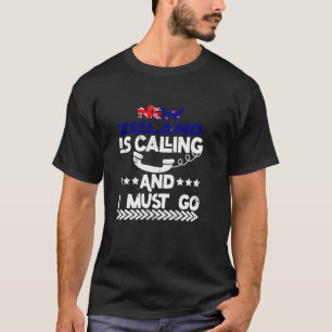 Camiseta Vintage Retro Nueva Zelanda está diciendo que debo