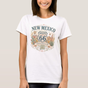 Camiseta Vintage Retro Nuevo México Madre Carretera Alma de