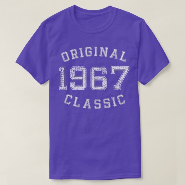 Camiseta Vintage retro original clásico de 1967 (Diseño del anverso)