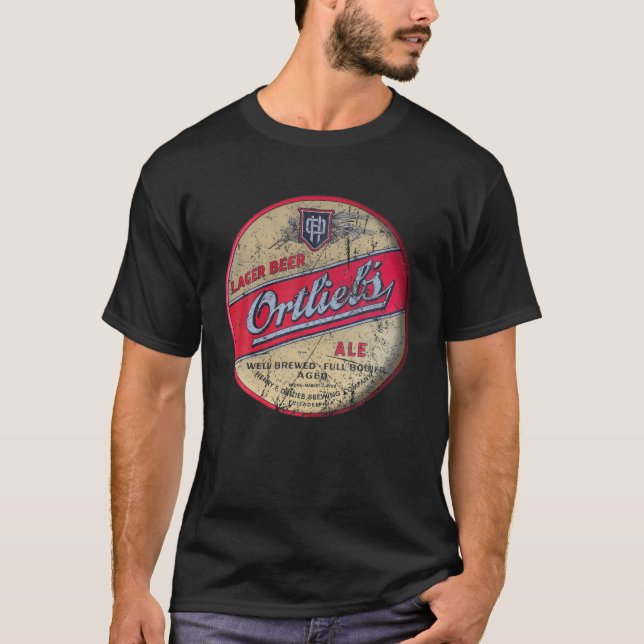 Camiseta Vintage retro Ortliebs (Anverso)