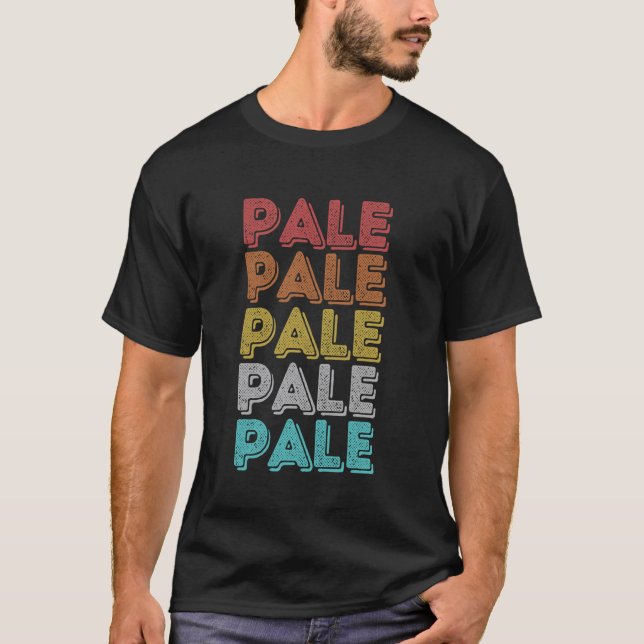 Camiseta Vintage Retro Pálido (Anverso)