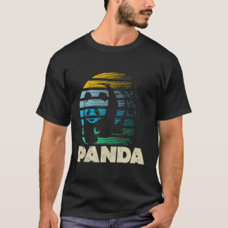 Camiseta Vintage Retro Panda Oso Guay Spirit Animal Zoo Ke