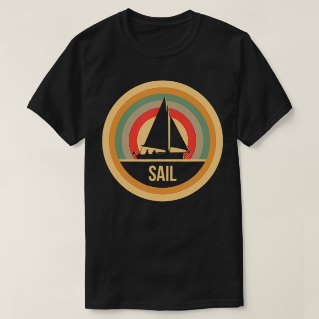 Camiseta Vintage retro para marineros (Diseño del anverso)
