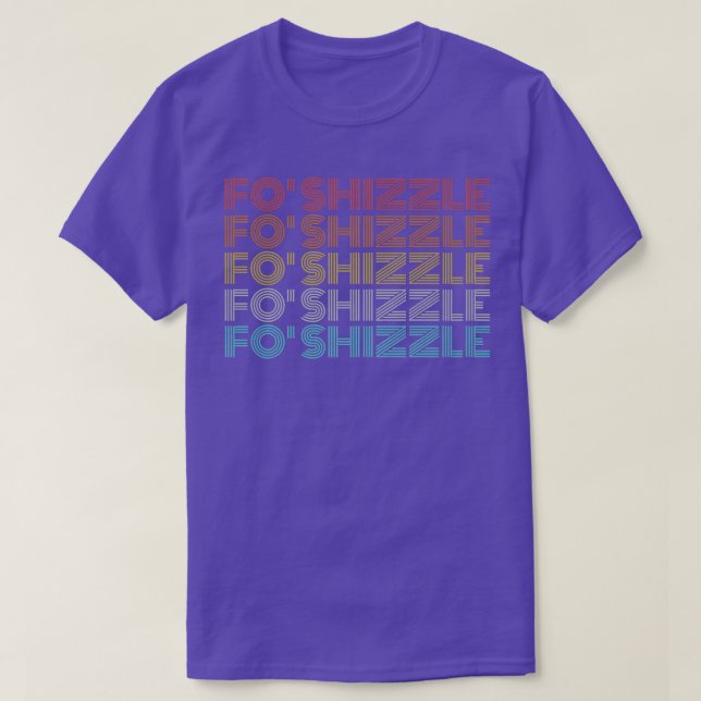 Camiseta Vintage retro para Shizzle (Diseño del anverso)