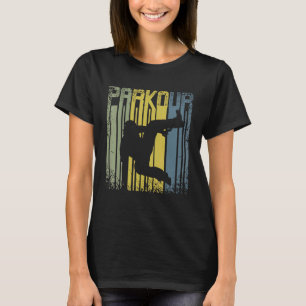 Camiseta Vintage Retro Parkour Freerunning