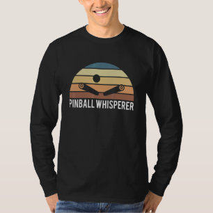 Camiseta Vintage Retro Pinball Whisperer Pinball Machine Pl